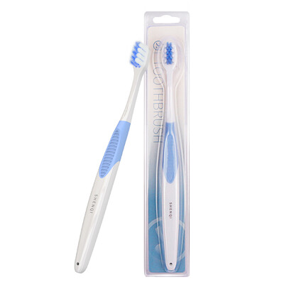 

Magic toothbrush super fine soft hair ankle toothbrush small brush head single blue