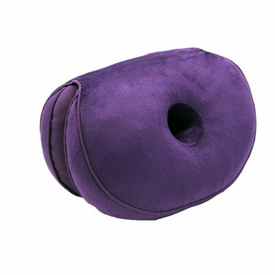 

Foldable Dual Comfort Cushion Lift Hips Up Seat Memory Sponge Mat Pad Pillow