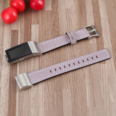 

〖Follure〗Replacement TPU Leather Band Strap Bracelet For Fitbit Charge 2