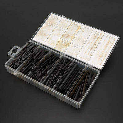 

Greensen 450pcs Steel Split Spring Dowel Tension Roll Hollow Pin Assortment Kit Fastener Accessory Set