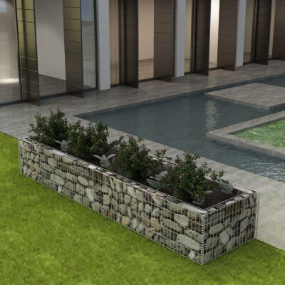 

Gabion Planter Steel 1417"x354"x197"