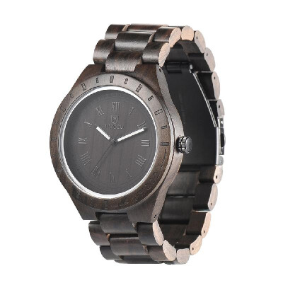 

UWOOD Trendy Style Male Mans Brand Luminous Analog High Quality Wood Wooden Watch Quartz Business Wristwatch