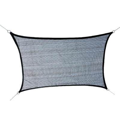 

13 x 20 Rectangular Sun Shade Sail Canopy - Grey