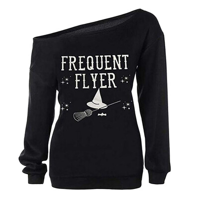 

Tailored Womens Fashion Loose Leisure Long Sleeve Printed Sanitary Clothes