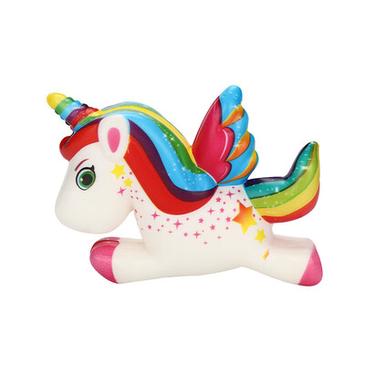

YIWULACute Unicorn Squishy Slow Rising Cartoon Doll Cream Scented Stress Relief Toy