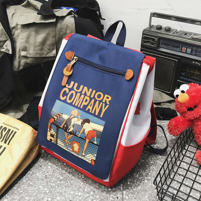 

Insfeng schoolbag female Korean version of high school students backpack junior high-capacity fashion brand shoulder bag