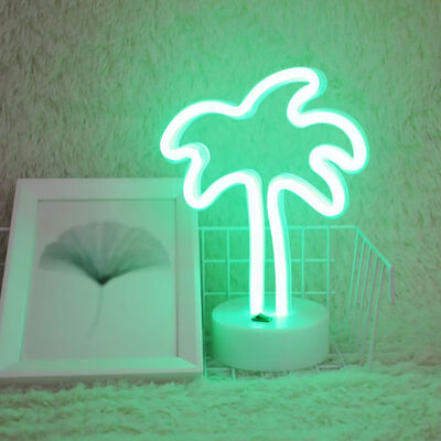 

45V Neon LED Night Lamp Table Night Lights Flamingo Battery For Home Wedding Christmas Decoration With IP42