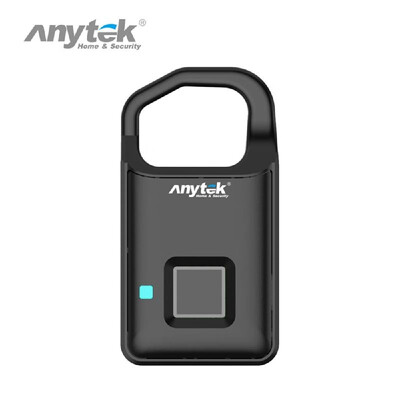 

Smart Fingerprint P4 Padlock Security Lock Touch with 10 Sets Fingerprints Anti-Theft USB charge 6 Months Standby Time for
