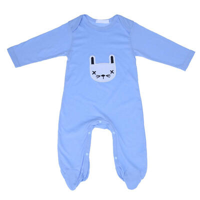 

Baby Boys Girls Romper Cartoon Rabbit Long Sleeve Jumpsuit Outfit Nightwear