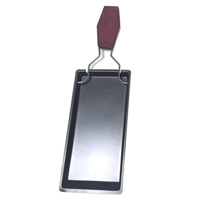

Non-stick Mini BBQ Cheese Oven Long Handle Baking Pan Tray Grill Kitchen Gadget