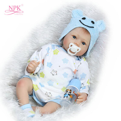 

22in Reborn Baby Rebirth Doll Kids Gift Cloth Material Body