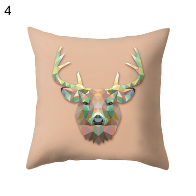 

Elephant Buddha Heart Deer Bus Pillow Case Cushion Cover Sofa Bed Car Cafe Decor