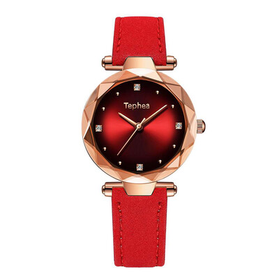 

Luxury Women Watches Fashion Colorful Leather Flower Surface Ladies Starry Sky Wristwatches Waterproof Clock Gift Drop Shipping