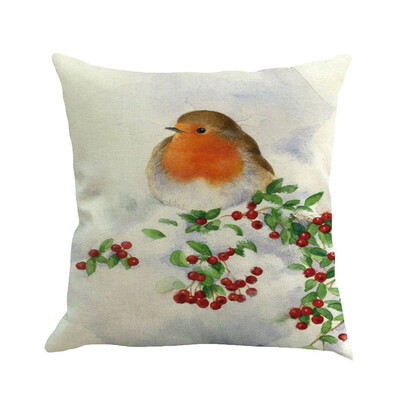 

Siaonvr Christmas Pillow Cover Pillowcases Decorative Sofa Cushion Cover 45x45cm