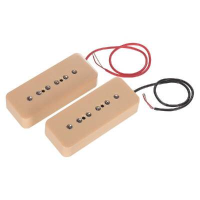 

Single Coil Pickups for P90 Soapbar Electric Guitar Neck & Bridge Pickups Guitar Parts Accessories Pack of 2pcs50mm52mm