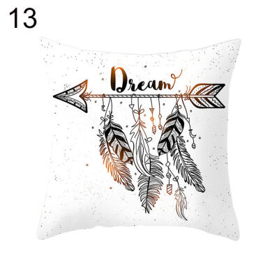 

Cartoon Cat Dog Animal Feather Pillow Case Cushion Cover Sofa Chair Car Decor