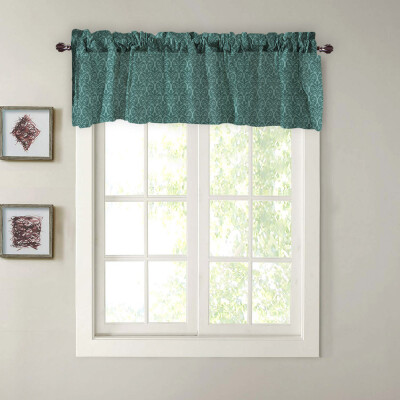 

Gobestart Valance Curtains Extra Wide&Short Window Treatment Kitchen Living Bathroom