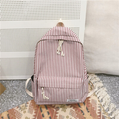 

Bf style&ancient feeling girl schoolbag female Korean version of high&middle tide college students are simple ins wind sho