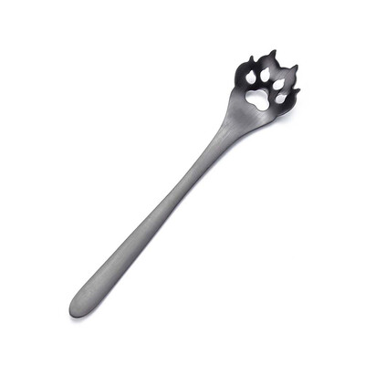 

Creative Cat Claw Stainless Steel Coffee Stirring Spoon Household Kitchen Tableware Teaspoon