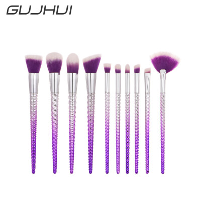 

〖Follure〗10Pcs Blending Pencil Foundation Eye shadow Makeup Brushes Eyeliner Brush