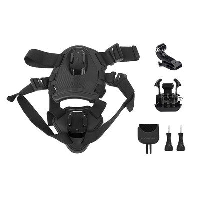 

Adjustable Pet Mount Strap Camera Holder Stand Nonslip Adapter Base Replacement For Osmo PocketGopro