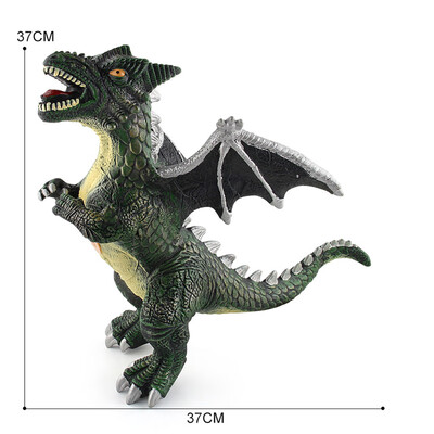 

Siaonvr Larger Soft Simulation Sound Dinosaur Model Figure Realistic Kid Interactive Toy
