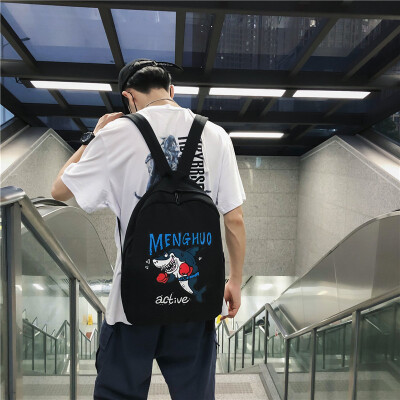 

Bookbags Men ins Fashion Japanese Bookbags Women Korean version Harajuku Uzzang Cool Personality Shoulder Baggies