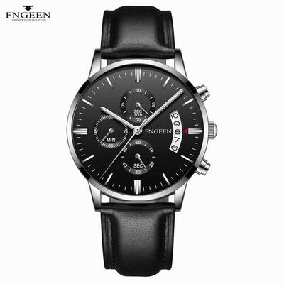

Fashion Mens Stainless Steel Luxury Military Army Analog Quartz Wrist Watch