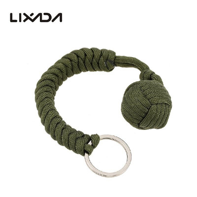 

Lixada Paracord for Emergency Key Ring Survival Kits Self Help Outdoor Camping Hiking Tool