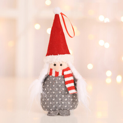 

Toponeto Home Decor Gifts Fabric Doll Pendant Christmas Tree Ornament Party Hanging Decor