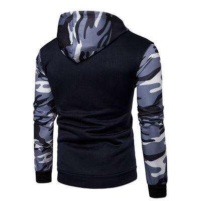 

Fashion Mens Camo Military Sweatshirts Tops Hoodie Casual Coat Jacket Sweater