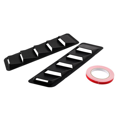 

Universal Hood Vent ABS Air Cooling Panel Trim Set Car Automotive Bonnet Decorations Accesoories