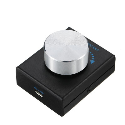 

USB Volume Control Computer Speaker Audio Volume Controller Adjuster with One Key Mute Function