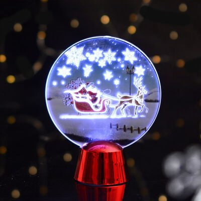 

Christmas 3d Acrylic Light Decoration Colorful Led Decorative Lights New Year Christmas Tree Desktop Decorations Party Supplies