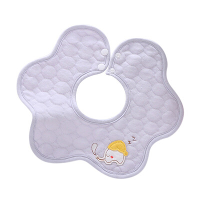 

Baby Bibs Waterproof Rotating Petal Saliva Towel Baby Bib Baby Cartoon Pattern Waterproof Rice Pocket