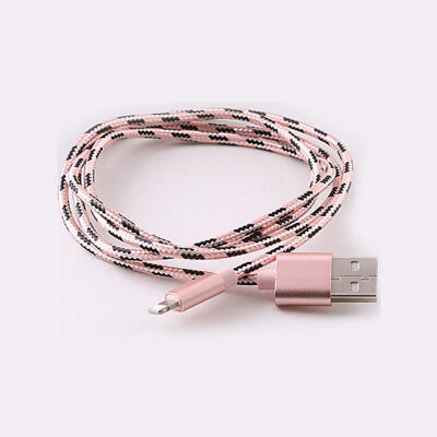 

1M MICRO USB 8 PIN Mobile Phone Charging Cable Nylon Braided Data Line For IPHONE IPAD Android -MICRO USB