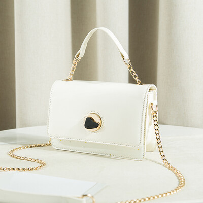 

Womens Korean version of fashion 100 small bag women slanted bag one shoulder woman bag French minority atmosphere