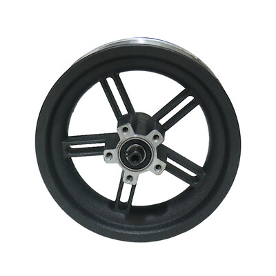 

Electric Scooter Tire Damping Solid Tyre Aluminum Rear Wheel Hub for Xiaomi M365 Scooter
