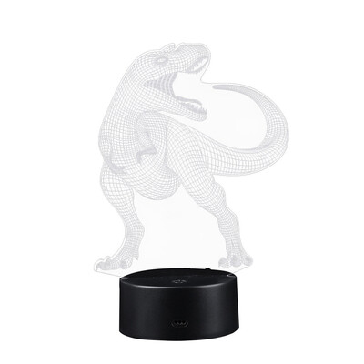 

〖Follure〗3D Dinosaur Children Night Lamp 7 LED Colors Changing Table Desk Decoration