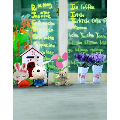 

Coffee Holiday Photo Backdrop 57FT Vinyl Fabric Cloth Digital Printing Photo Background s-2209