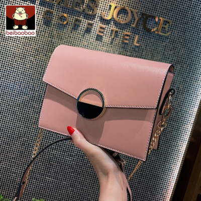 

New womens bag 2019 new summer texture single shoulder bag Korean version of the foreign gas hundred lap chain oblique satchel ba