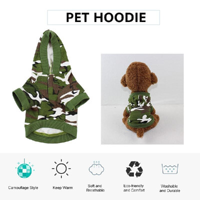 

Pet Hoodie Dog Shirts Dog T-Shirts Printed Pet Clothes Pet Spring Autumn Winter Clothes Keep Warm for Small Medium Large Dogs Cats