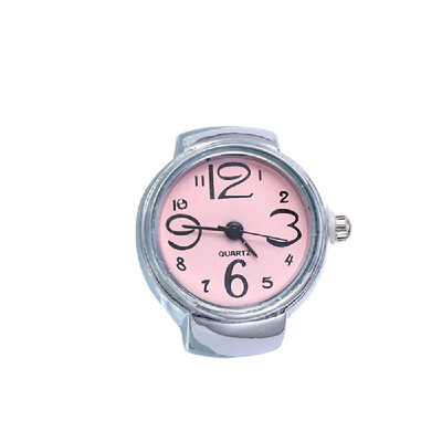 

Personalized Men Women Couple Rings Watch Mini Fashion Metal Quartz Watches