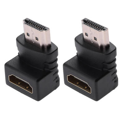 

HDMI Male to HDMI Female Adapter Converter Extender 90 Degree Angle for PS4