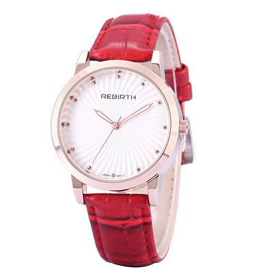 

REBIRTH Li Pofu high quality movement female watch fashion watch belt watch ladies watch