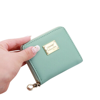 

2019 Maison Fabre Chain Wallet Women Leather Wallet Small Wallet Card Holder Zip Coin Purse Clutch Handbag