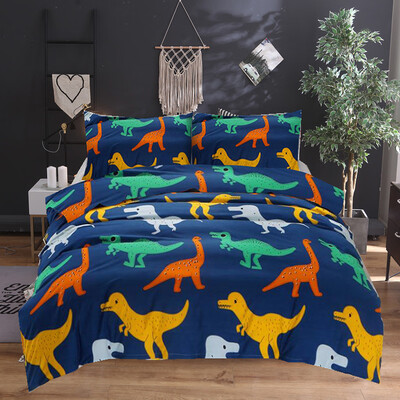 

Toponeto 3D Dinosaurs Pattern Ultra Soft Twin Size Duvet Cover Set 3PCS