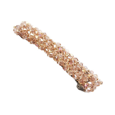 

1PCWomen Girls Bling Headwear Crystal Rhinestone 6 Color Elastic Hair Clip Barrette Hairpin Hair Accessories