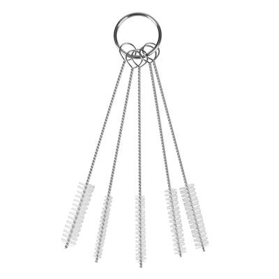 

5pcs Mini Nylon Pastry Tube Brushes Set Teapot Keyboards Fans Cleaning Tool
