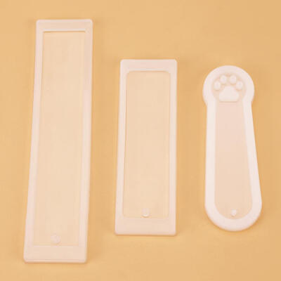 

Greensen 3pcsset DIY Rectangle Cat Claw Silicone Mould Epoxy Resin Jewelry Bookmark Craft with Hole